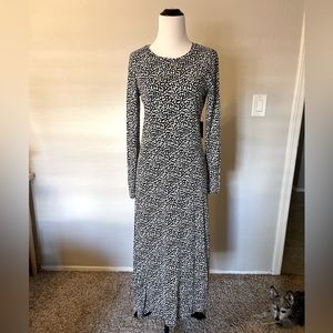 NWT - Express - Black Pattern Dress - Small